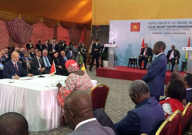 Cumhurbaşkanı Erdoğan’ın Afrika Ziyaretlerinin Son Ayağı Gine’de