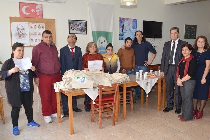 Foça’da Engelsiz Yaşam Üretimde