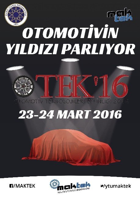 Otomotivin Devleri Otek’16’da Buluşacak