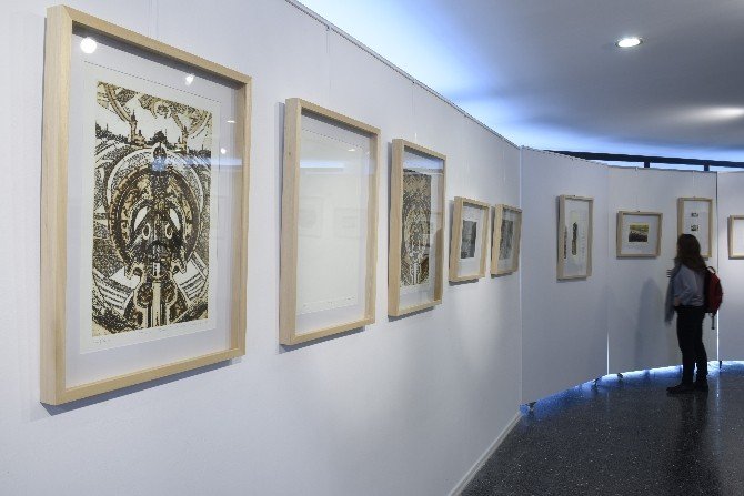 ‘İstanbul Gravürlerı̇’ Sergı̇sı̇ Açıldı