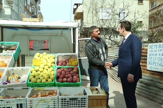 Başkan Tok İlyasköy Esnafıyla Buluştu