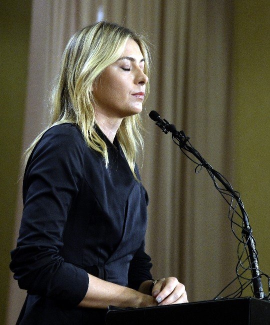 Sharapova’dan Şok Doping İtirafı