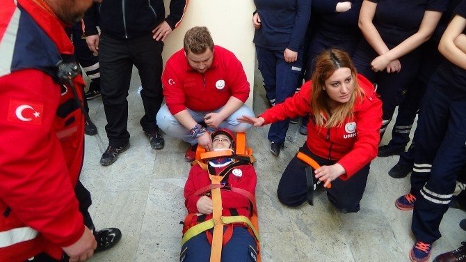 Afad Ve Umke’den Bilecik Şeyh Edebali Üniversitesinde Tatbikat