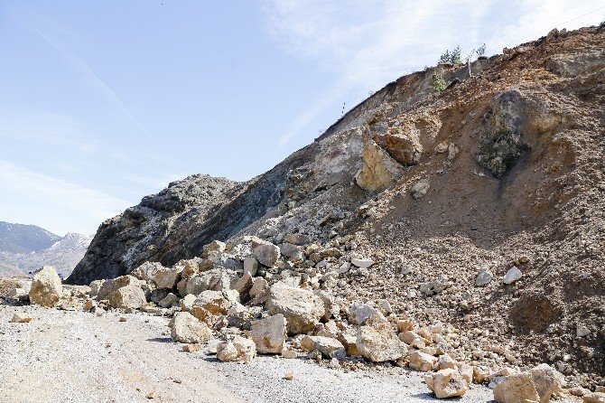 Gümüşhane’de Heyelan