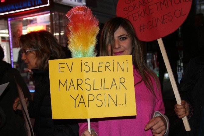 Samsun’da “Dünya Kadınlar Günü” Yürüyüşü