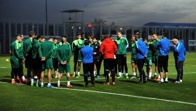 Bursaspor’da Antalya Hazırlıkları Başladı
