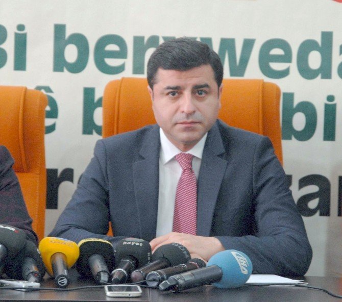 Demirtaş’tan Fezleke Açıklaması