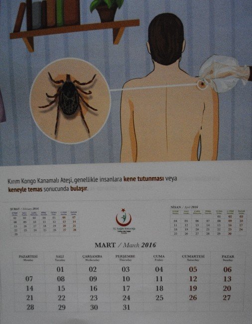 Bakanlıktan Kene Takvimi