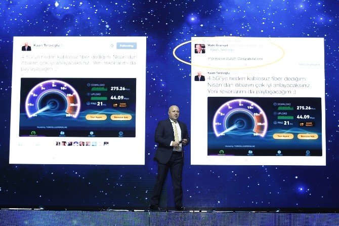 Turkcell Genel Müdürü Terzioğlu: “1 Nisan’dan İtibaren Dünyanın En Hızlı 4.5g Hizmetini Sunacağız”