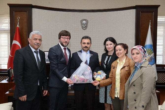 Mecitözü Heyetinden Başkan Külcü’ye Ziyaret