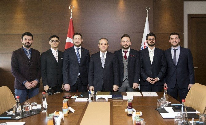 Bakan Çağatay Kılıç, Genç İslam Dünyası Stk’lar Birliği Yönetimini Kabul Etti