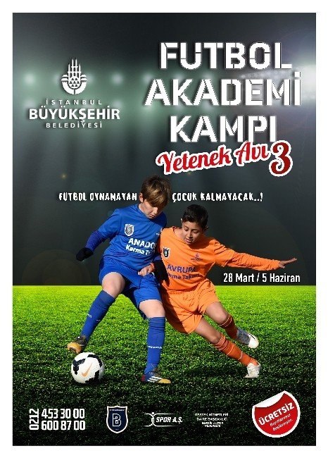 Futbol Akademi Kampı Ve Yetenek Avı Projesi’nde 3. Etap Başlıyor