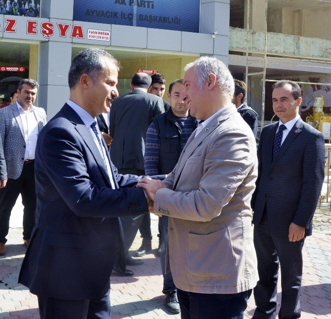 Göksel Ve Erdoğan’dan Ayvacık’a Ziyaret