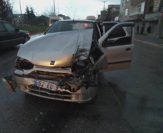 Samsun’da Trafik Kazası: 5 Yaralı