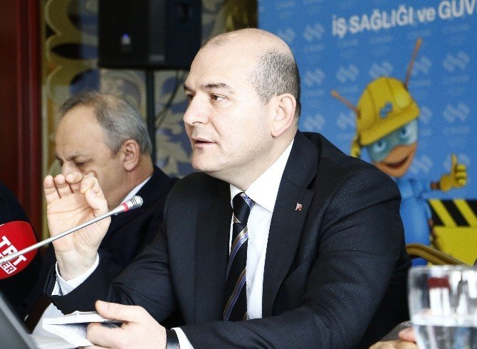 Bakan Soylu’dan İş Güvenliği Açıklaması
