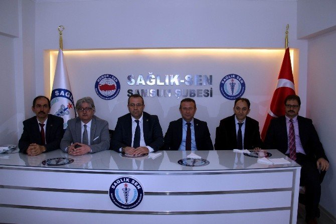 Sağlık-sen’den Yeni Hizmet Binasında İlk Toplantı