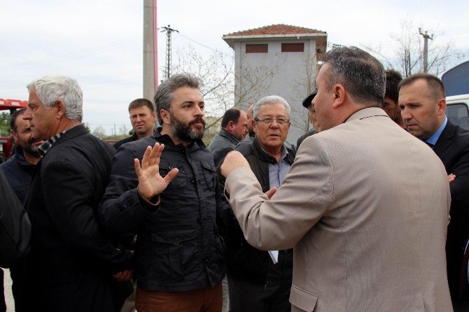 Mahalleliden Mera Alanındaki Şantiyeye Tepki