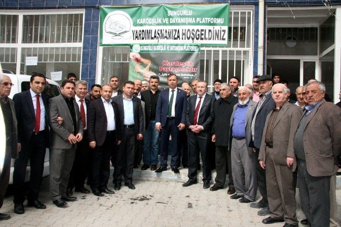Ceylan Sungurlu’da Esnafın Sorunlarını Dinledi