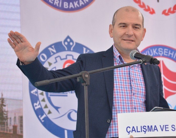 Bakan Soylu Trabzon’da