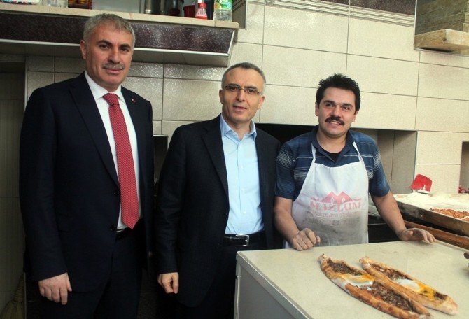 Maliye Bakanı Ağbal’ın Bayburt Ziyareti