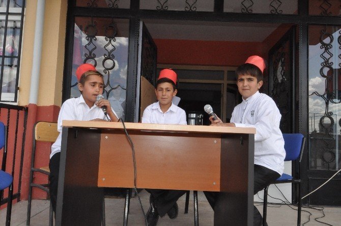 Osmaniye’de İstiklal Marşı Coşkusu