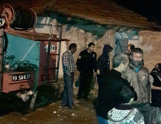Sungurlu’da Ev Yangını