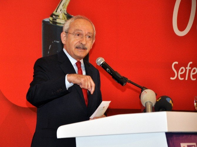 Chp Genel Başkanı Kemal Kılıçdaroğlu: