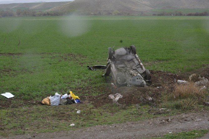 Çorum’da Otomobil Takla Attı: 1 Yaralı