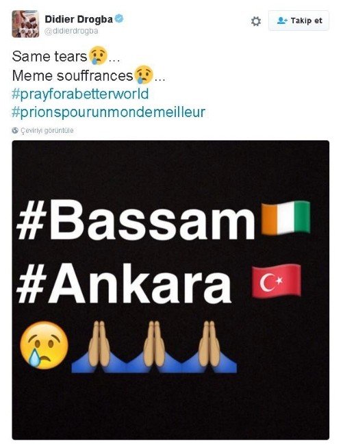 Eski Galatasaraylı Yıldızlardan Ankara Mesajı