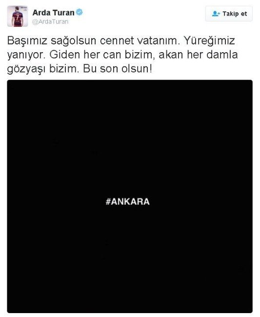 Eski Galatasaraylı Yıldızlardan Ankara Mesajı