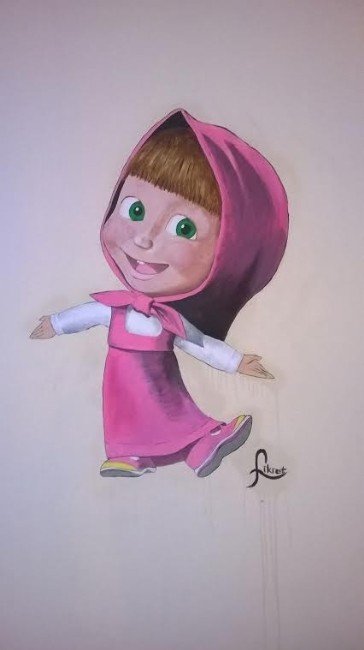 Anne Ve Çocuk Diş Kliniği’nin Koridorları, Çizgi Film Karakterleri İle Donatıldı