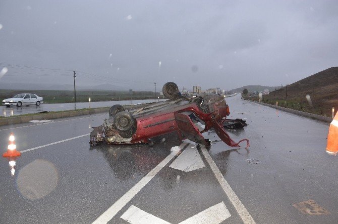 Sungurlu’da Trafik Kazası: 2 Yaralı