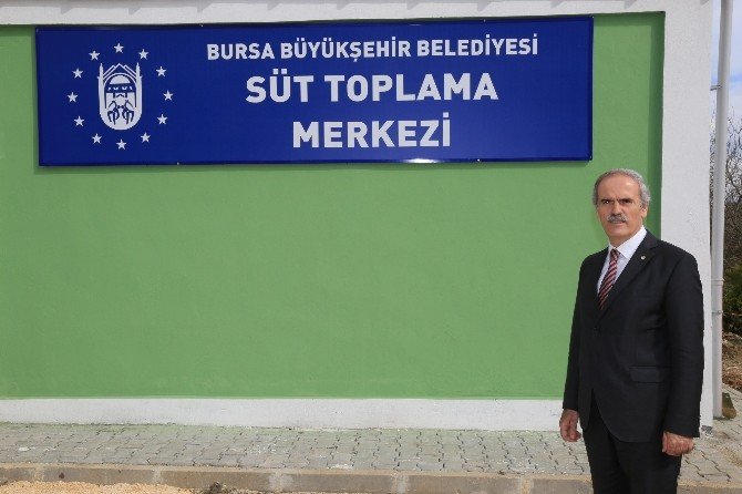 Bursa Büyükşehir Belediyesi’nden Süt Üreticisine Destek