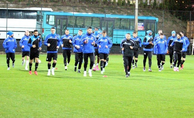 Kardemir Karabükspor’da Samsunspor Maçı Hazırlıkları Sürüyor