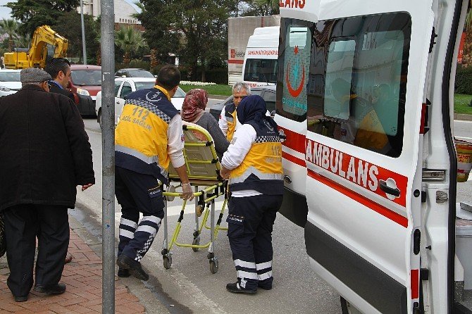Otomobilin Çarptığı Yaya Yaralandı