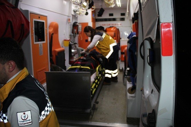 Saray’da Trafik Kazası: 1 Yaralı