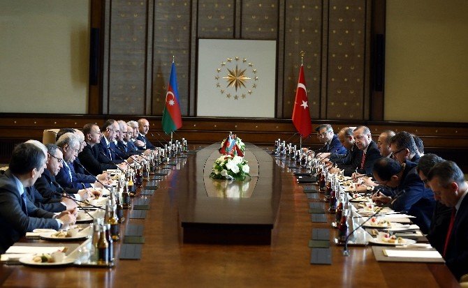 Cumhurbaşkanlığı Külliyesi’nde Tarihi Buluşma