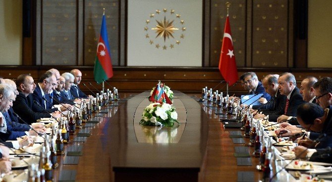 Cumhurbaşkanlığı Külliyesi’nde Tarihi Buluşma