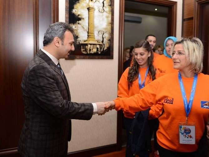 Anı Tur’dan Başkan Külcü’ye Ziyaret