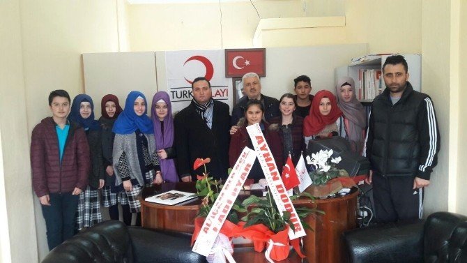 Öğrencilerinden Kızılay’a Ziyaret
