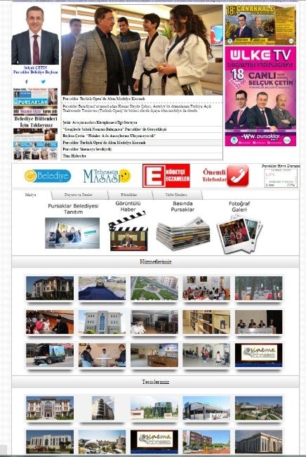 Pursaklar Belediyesi Kurumsal Siteyi Yeniledi