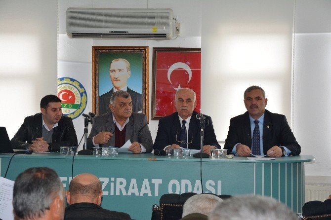 Bafra Ziraat Odası Delegeleri Bilgilendirdi