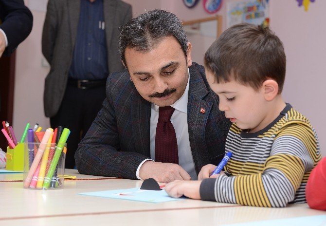 Başkan Külcü, Çocuklara Masal Anlattı