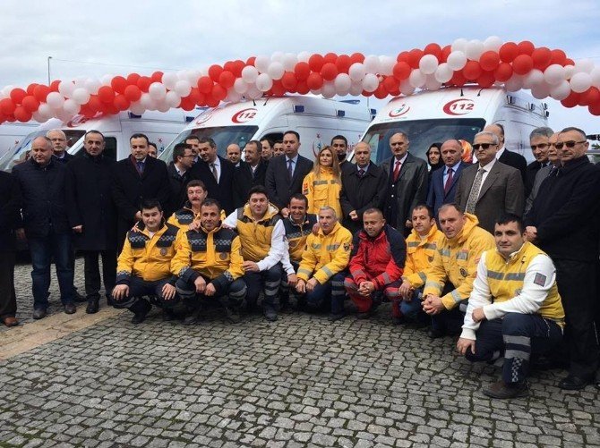 Giresun’da Ambulans Anahtar Teslim Töreni