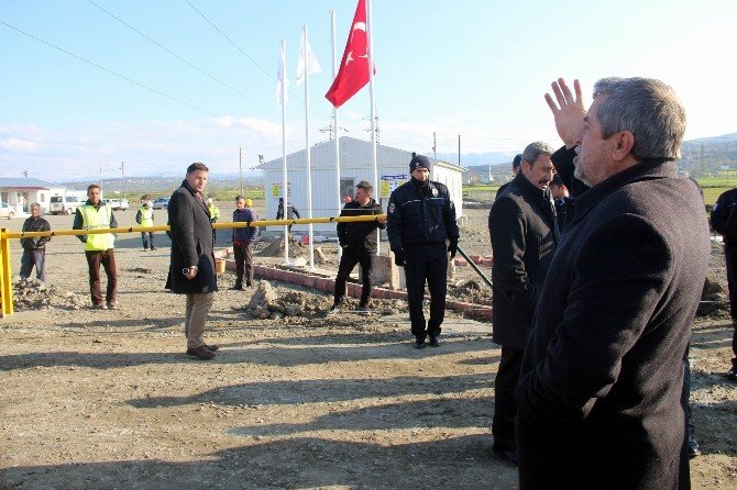 “Lojistik Köy” Şantiyesinde Gerginlik