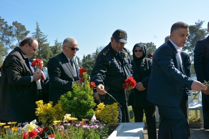 Bafra Garnizon Şehitliği’nde Anma
