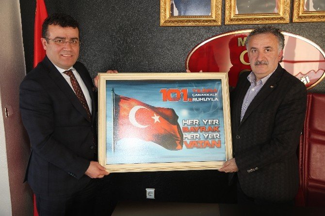 Taşçı’dan Mhp’ye Ziyaret