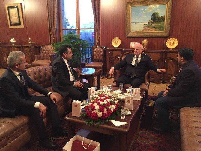 Başkan Genç’ten Tbmm Başkanı Kahraman’a Ziyaret