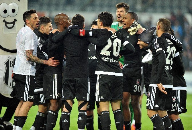 Beşiktaş Tek Golle Kazandı