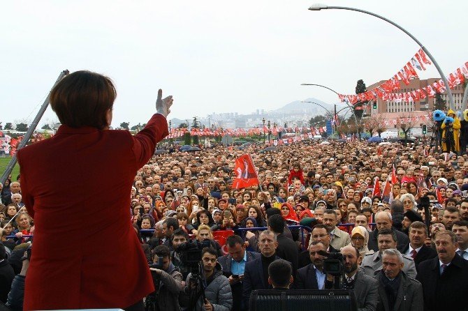 Akşener: “Pkk’nın Belini 6 Ayda Kıracağız”